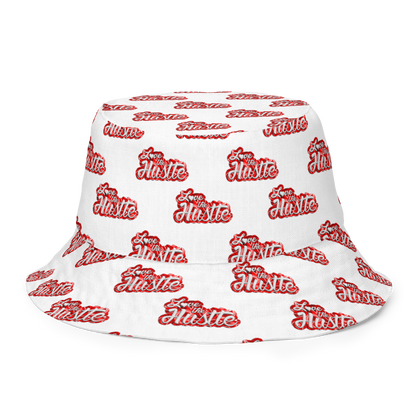 Love The Hustle® Gorro de pescador reversible de bandana con mini motivos atados