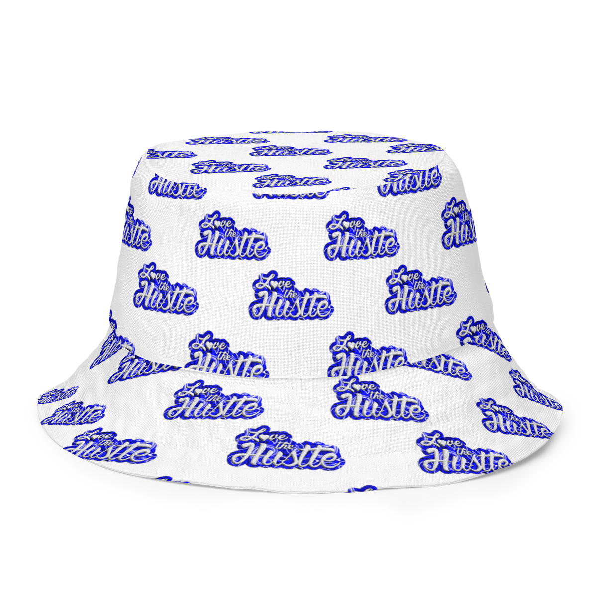 Love The Hustle® Gorro de pescador reversible de bandana con mini motivos atados