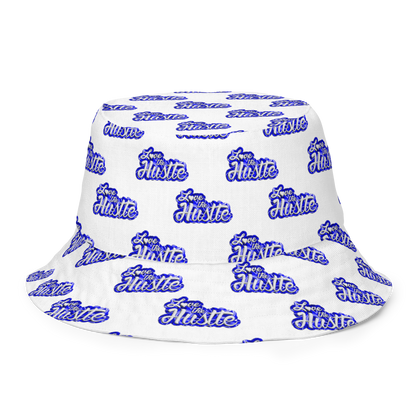 Love The Hustle® Gorro de pescador reversible de bandana con mini motivos atados
