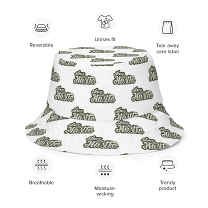 Love The Hustle™ Bandana Reversible Tyled Mini Motifs Bucket Hat