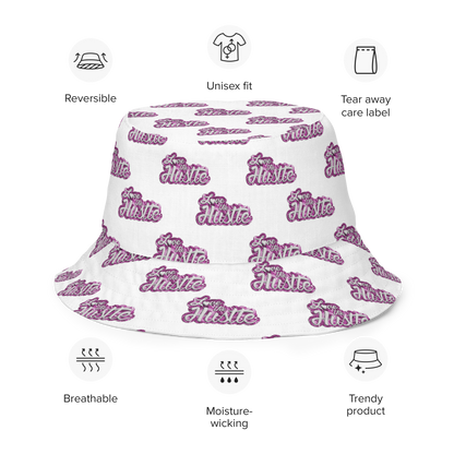 Love The Hustle™ Bandana Reversible Tyled Mini Motifs Bucket Hat