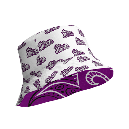 Love The Hustle® Gorro de pescador reversible de bandana con mini motivos atados