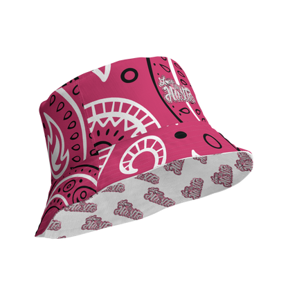 Love The Hustle™ Bandana Reversible Tyled Mini Motifs Bucket Hat