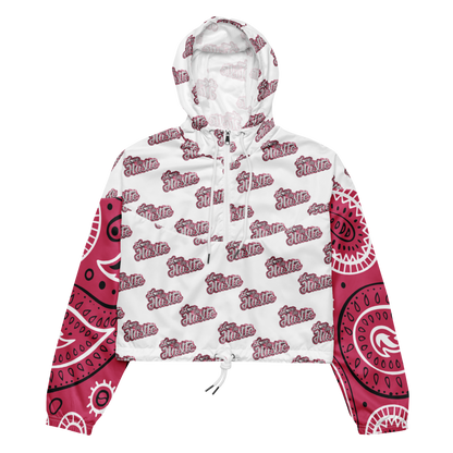 Love The Hustle Women’s Bandana Cropped Windbreaker Collection