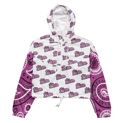 Love The Hustle Women’s Bandana Cropped Windbreaker Collection