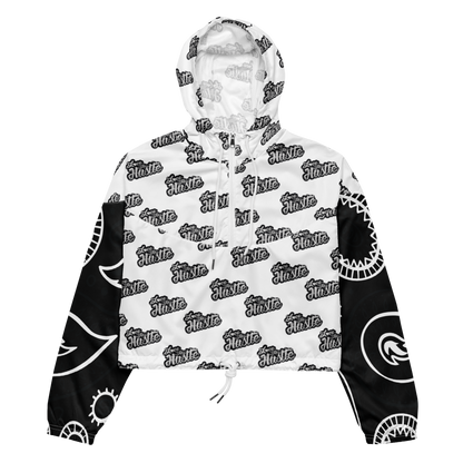 Love The Hustle Women’s Bandana Cropped Windbreaker Collection