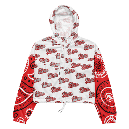 Love The Hustle Women’s Bandana Cropped Windbreaker Collection