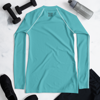 Love The Hustle™ Women's Long Sleeve Rash Guard Neon Collection