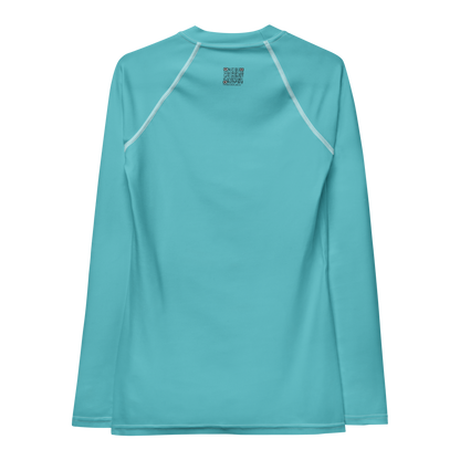 Love The Hustle™ Women's Long Sleeve Rash Guard Neon Collection