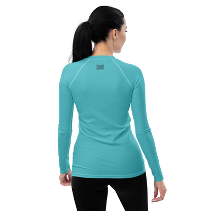 Love The Hustle™ Women's Long Sleeve Rash Guard Neon Collection