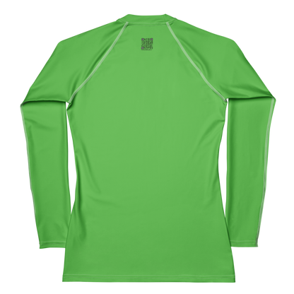 Love The Hustle™ Women's Long Sleeve Rash Guard Neon Collection