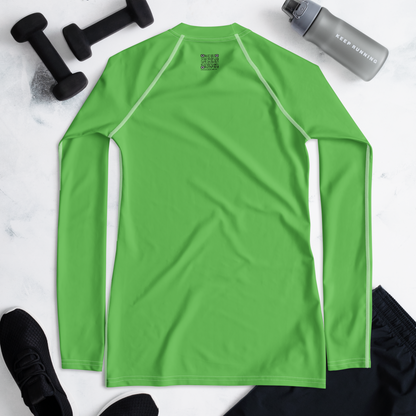 Love The Hustle™ Women's Long Sleeve Rash Guard Neon Collection