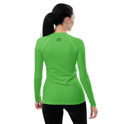 Love The Hustle™ Women's Long Sleeve Rash Guard Neon Collection