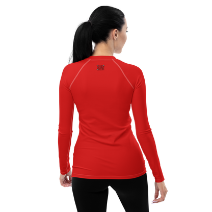 Love The Hustle™ Women's Long Sleeve Rash Guard Neon Collection