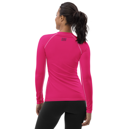 Love The Hustle™ Women's Long Sleeve Rash Guard Neon Collection