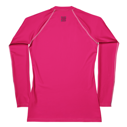 Love The Hustle™ Women's Long Sleeve Rash Guard Neon Collection