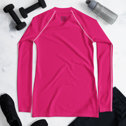 Love The Hustle™ Women's Long Sleeve Rash Guard Neon Collection