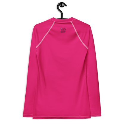 Love The Hustle™ Women's Long Sleeve Rash Guard Neon Collection
