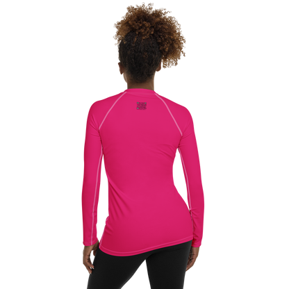 Love The Hustle™ Women's Long Sleeve Rash Guard Neon Collection