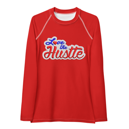 Love The Hustle™ Women's Long Sleeve Rash Guard Neon Collection
