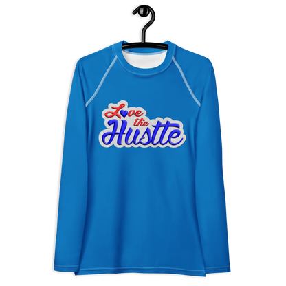 Love The Hustle™ Women's Long Sleeve Rash Guard Neon Collection