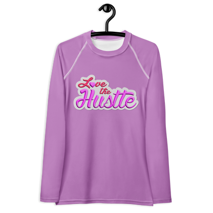 Love The Hustle™ Women's Long Sleeve Rash Guard Neon Collection