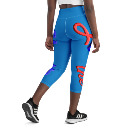 Love The Hustle™ Neon Yoga Capri Leggings Collection