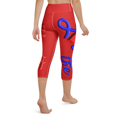 Love The Hustle™ Neon Yoga Capri Leggings Collection