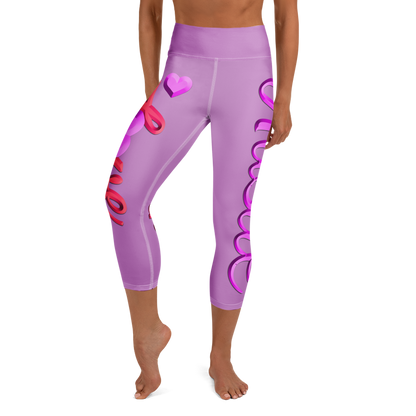 Love The Hustle™ Neon Yoga Capri Leggings Collection