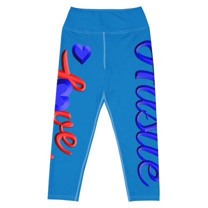 Love The Hustle™ Neon Yoga Capri Leggings Collection