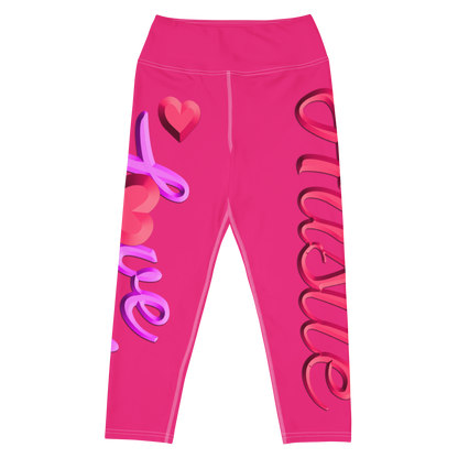 Love The Hustle™ Neon Yoga Capri Leggings Collection