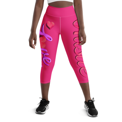 Love The Hustle™ Neon Yoga Capri Leggings Collection