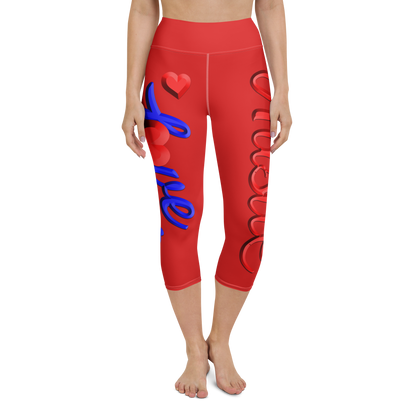 Love The Hustle™ Neon Yoga Capri Leggings Collection