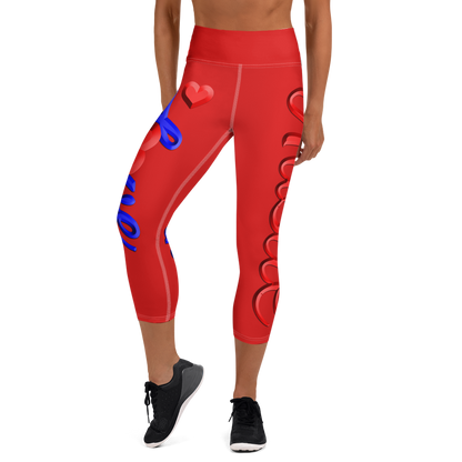 Love The Hustle™ Neon Yoga Capri Leggings Collection