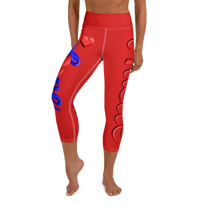 Love The Hustle™ Neon Yoga Capri Leggings Collection