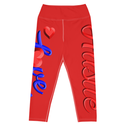 Love The Hustle™ Neon Yoga Capri Leggings Collection