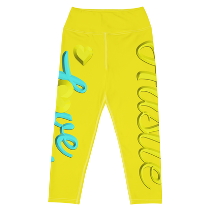 Love The Hustle™ Neon Yoga Capri Leggings Collection