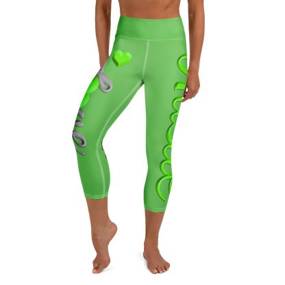 Love The Hustle™ Neon Yoga Capri Leggings Collection