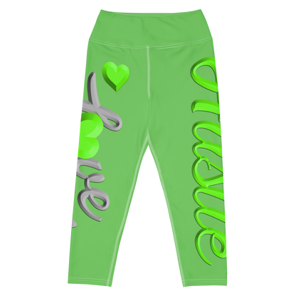 Love The Hustle™ Neon Yoga Capri Leggings Collection