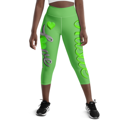 Love The Hustle™ Neon Yoga Capri Leggings Collection