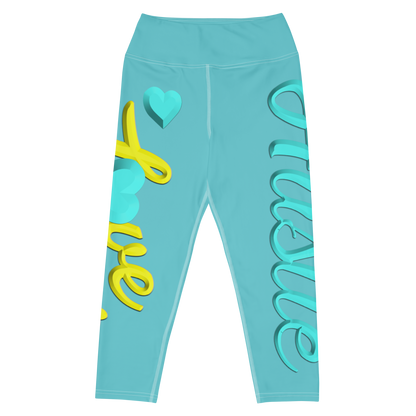 Love The Hustle™ Neon Yoga Capri Leggings Collection
