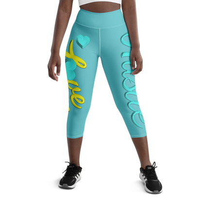 Love The Hustle™ Neon Yoga Capri Leggings Collection