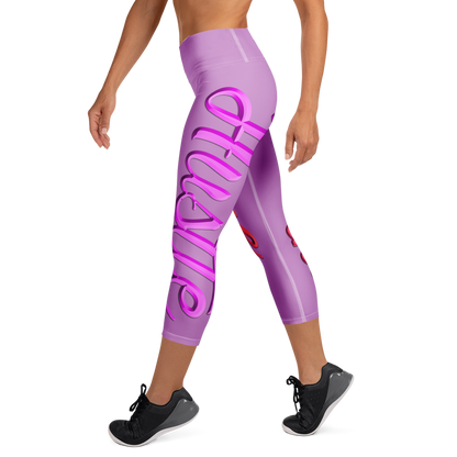 Love The Hustle™ Neon Yoga Capri Leggings Collection