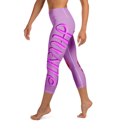 Love The Hustle™ Neon Yoga Capri Leggings Collection