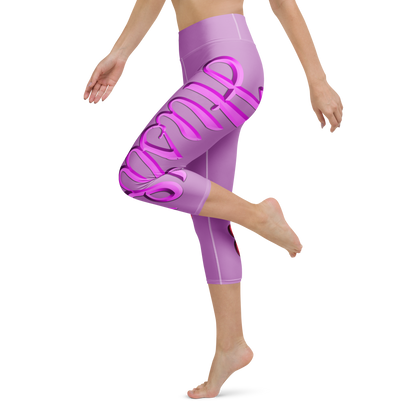 Love The Hustle™ Neon Yoga Capri Leggings Collection