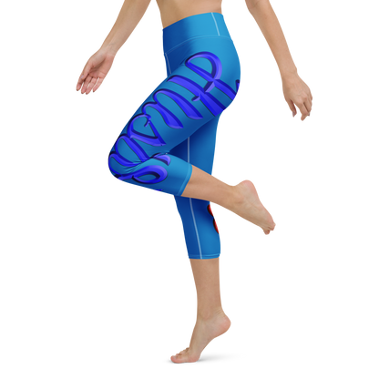 Love The Hustle™ Neon Yoga Capri Leggings Collection