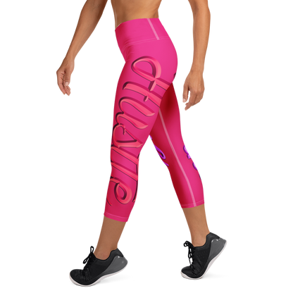 Love The Hustle™ Neon Yoga Capri Leggings Collection