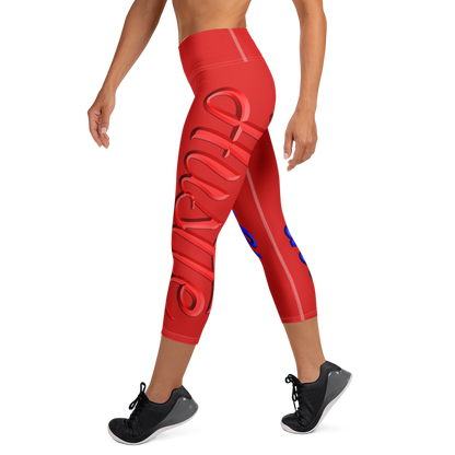 Love The Hustle™ Neon Yoga Capri Leggings Collection