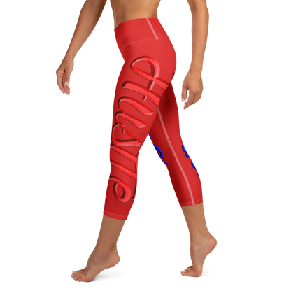 Love The Hustle™ Neon Yoga Capri Leggings Collection