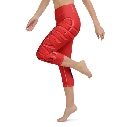 Love The Hustle™ Neon Yoga Capri Leggings Collection